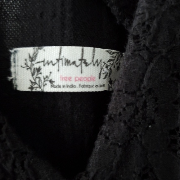 Free People Troubadour Romper in Black Size S - Picture 3 of 3